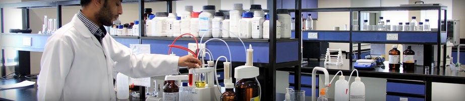 شركة كاد الشرق الأوسط للصناعات الدوائية - القدرات الكيمائية